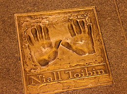 Dublin Gaiety Theatre Handprint Niall Toibin.JPG
