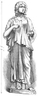 Fig. 6.—Terra-cotta statue of the Muse Urania 1st century A.D. (British Museum.)