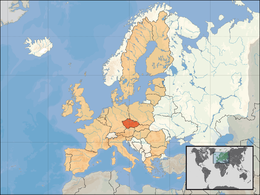 Repubbrica Ceca - Localizzazione