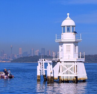 <span class="mw-page-title-main">Eastern Channel Pile Light</span> Lighthouse in New South Wales, Australia