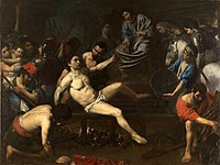 El martirio de san Lorenzo, szerző: Valentin de Boulogne.jpg
