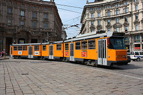 Car 4938 sur la Piazza Cordusio