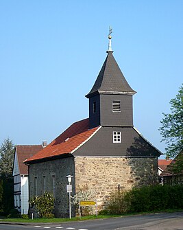The ev.-luth. Built in 1801.  Chapel in Ellershausen