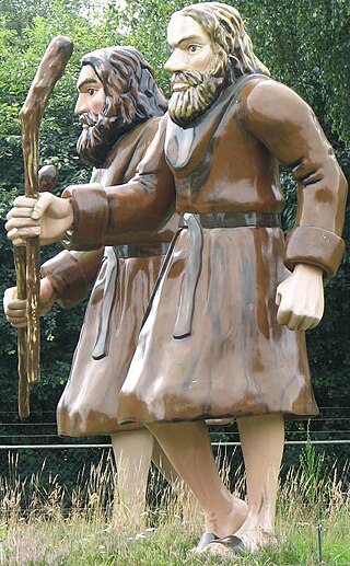 <span class="mw-page-title-main">Ellert and Brammert</span> Dutch mythical characters