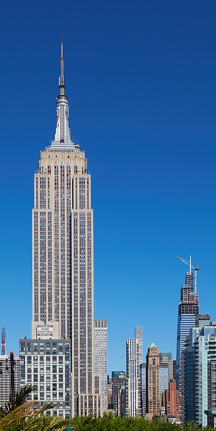 The famous Empire State Building at 350 Fifth Avenue