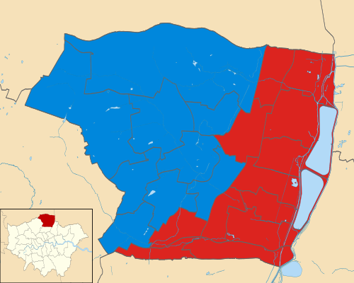 Enfield UK local election 2010 map.svg