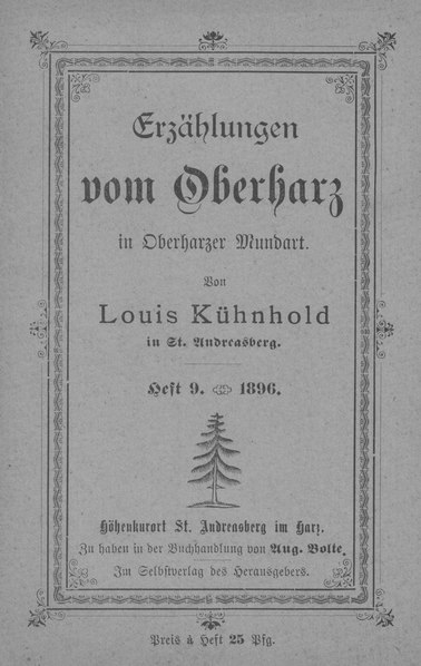 File:Erzählungen vom Oberharz in Oberharzer Mundart von Louis Kühnhold – Heft 9.pdf