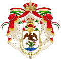 Escudo de Armas de S.M.I. Agustín de Iturbide como Emperador de México.