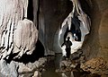 Expedition in progress in Meghalaya Caves.