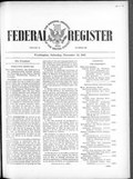 Thumbnail for File:Federal Register 1945-11-24- Vol 10 Iss 230 (IA sim federal-register-find 1945-11-24 10 230).pdf