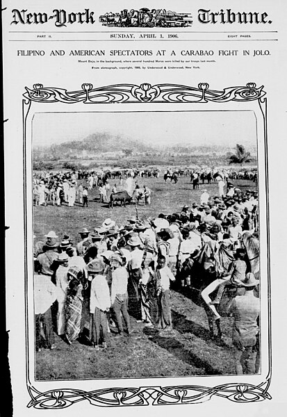 File:Filipino and American spectators at a Carabao fight in Jolo LOC 3909061743.jpg