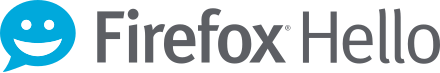 The logo of Firefox Hello.