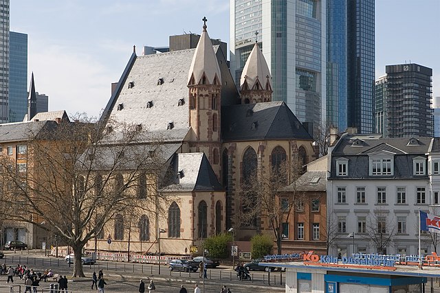 Leonhardskirche von der Mainseite gesehen, 2008