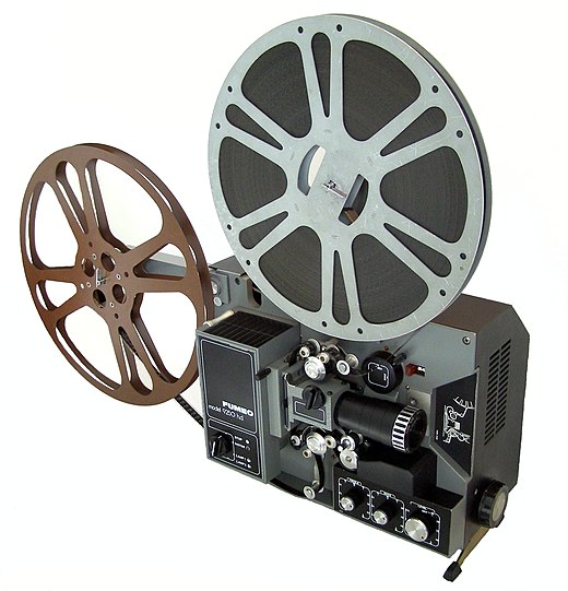 De Fumeo 9250, een 16mm-filmprojector uit de jaren zeventig