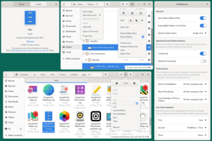 GNOME Files 40 (julkaistu vuosina 2021-03) .png