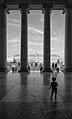 Image 80Gabriel at the entrance of the San Francesco di Paola Basilica, Naples, Italy