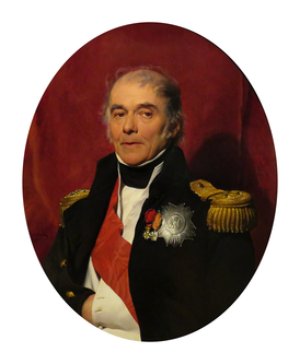 Generał Henri Gascien Bertrand w 1840 r.  Portret autorstwa Paula Delaroche.