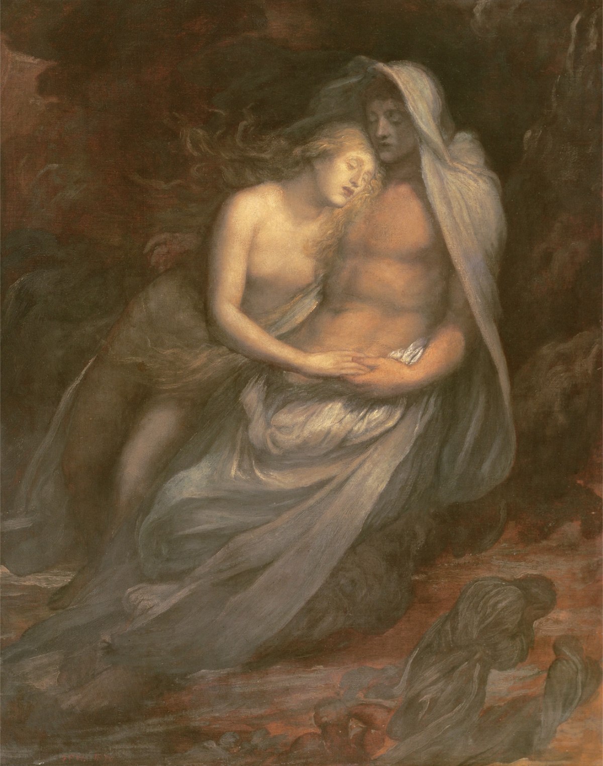File:George Frederic Watts - Paolo and Francesca (1870).jpg - Wikimedia  Commons