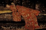 Thumbnail for File:George Hendrik Breitner Girl in Red Kimono Geesje Kwak.tiff