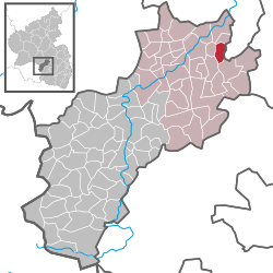Ginsweiler - Harta