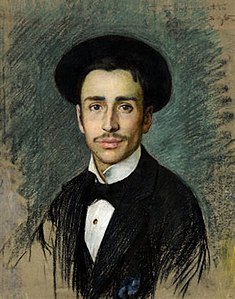 Portrait du sculpteur Edoardo Rubino (1896).