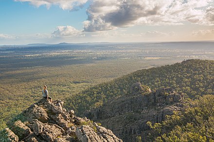 Hikers in Grampians National Park, Victoria