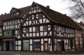 English: Half-timbered building in Grossenlueder Marktplatz 4 / Hesse / Germany