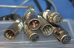 Group of XLR connectors PICT6918