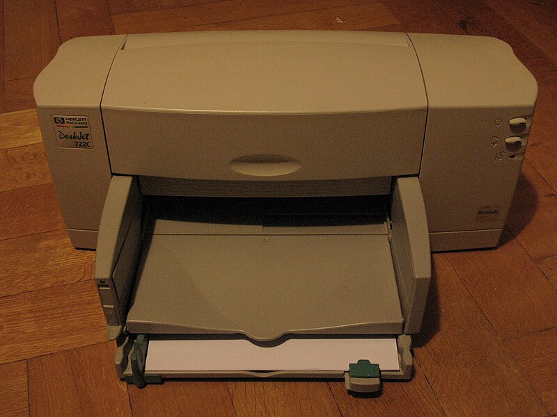 File:HP Desk Jet 722c.jpg