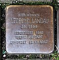 Hagen, Stolperstein Landau Leopold