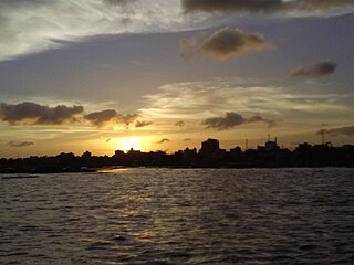 Dakatia River river in Bangladesh