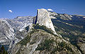 Pohľad na profil Half Dome z Glacier Point