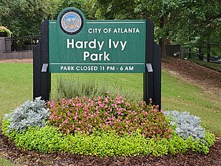 <span class="mw-page-title-main">Hardy Ivy Park</span> Pocket park in Atlanta