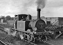 Havant Branch locomotive in 1958