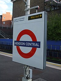 Hendon Central stn roundel.JPG