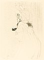 Henri de Toulouse-Lautrec, May Belfort Bowing (slečna May Belfort Saluant), 1895, NGA 42116.jpg