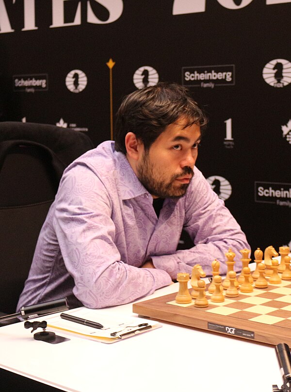 Nakamura at the 2024 Candidates Tournament