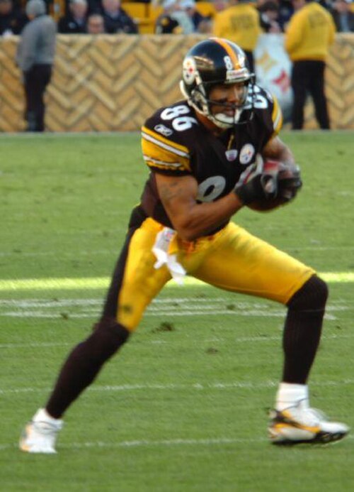 Receiver Hines Ward won two Super Bowls with Pittsburgh, winning the Super Bowl XL MVP award