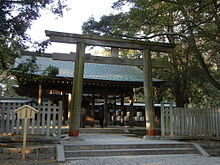 Hinokuma Shrine, the traditional shrine of the family