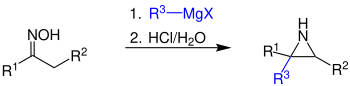 Reaktionsschema [Hoch-Campbell-Aziridinsynthese