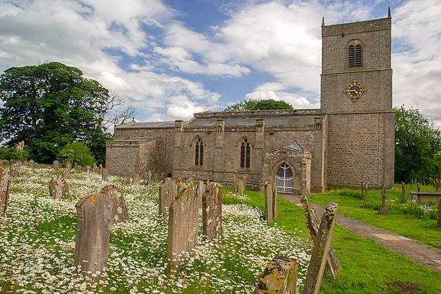 The redundant Holy Trinity Church, Wensley, in North Yorkshire, is listed at Grade I. Much of the current structure was built in the 14th and 15th cen