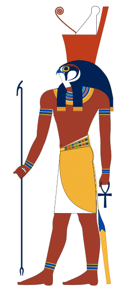 Horus (based on reliefs).svg