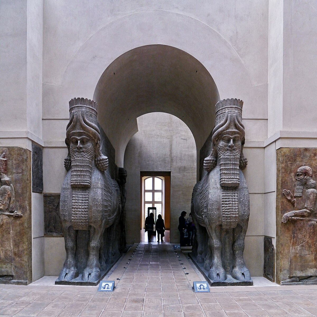 Human-headed Winged Bulls Gate - Louvre.jpg