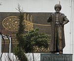 I. Bayezid heykeli Yavuz Görey.JPG