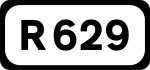 R629 road shield}}
