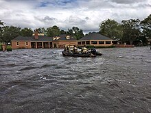 Florida National Guard troops cruise floodwaters in Ortega, a neighborhood in Jacksonville Irma flooding in Ortega (Jacksonville).jpg