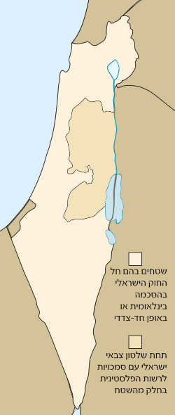 Israel Map by The Legal Status of The Territories-6.svg