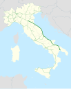 Italia - mappa autostrada A14