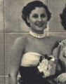 Miss París 1947 y Miss Francia 1948 Jacqueline Donny
