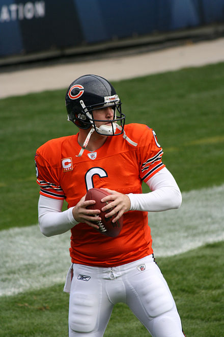 The Bears traded Kyle Orton and a first round pick to the Denver Broncos for Jay Cutler.